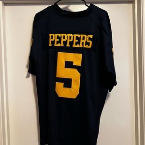 Julius Peppers - Michigan Jersey
